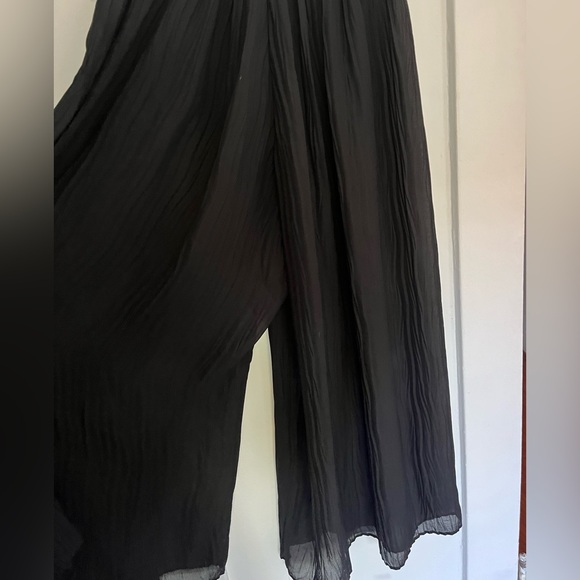 Vintage wide leg sheet pleated pants - Picture 2 of 6